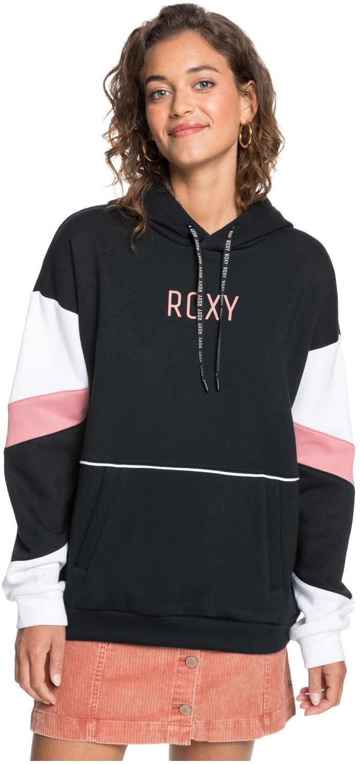 D msk mikina Roxy STORY OF MY LIFE HOODIE Anthracite KVJ0