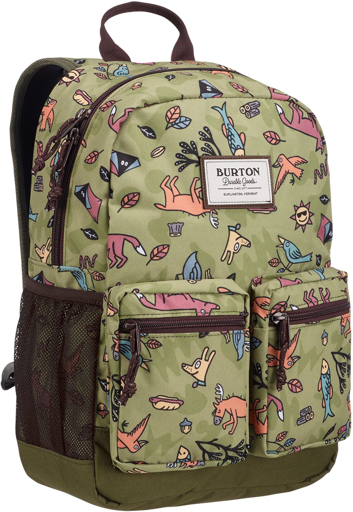 D tsky batoh Burton YOUTH GROMLET PACK Campsite Critters Print