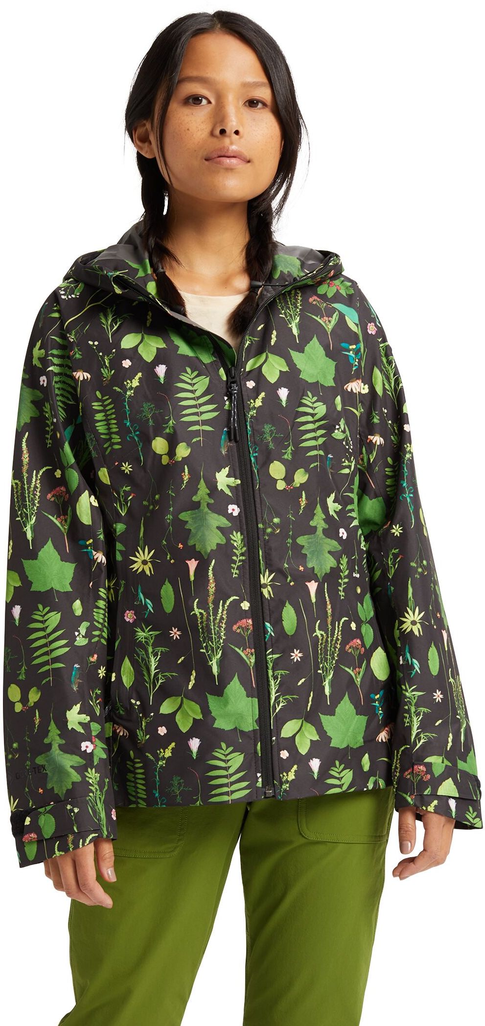 Damska bunda Burton GORE TEX PACKRITE RAIN JACKET Phantom Oakledge