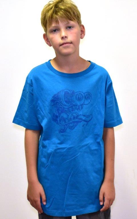 dětské triko ELECTRIC Electric turquoise horror