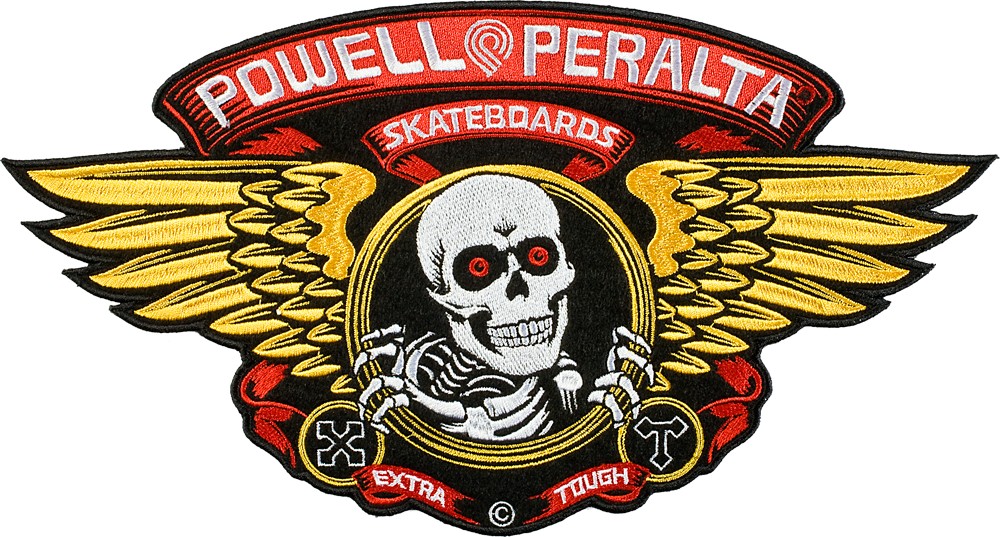 nášivka POWELL PERALTA PATCH WINGED RIP LARGE