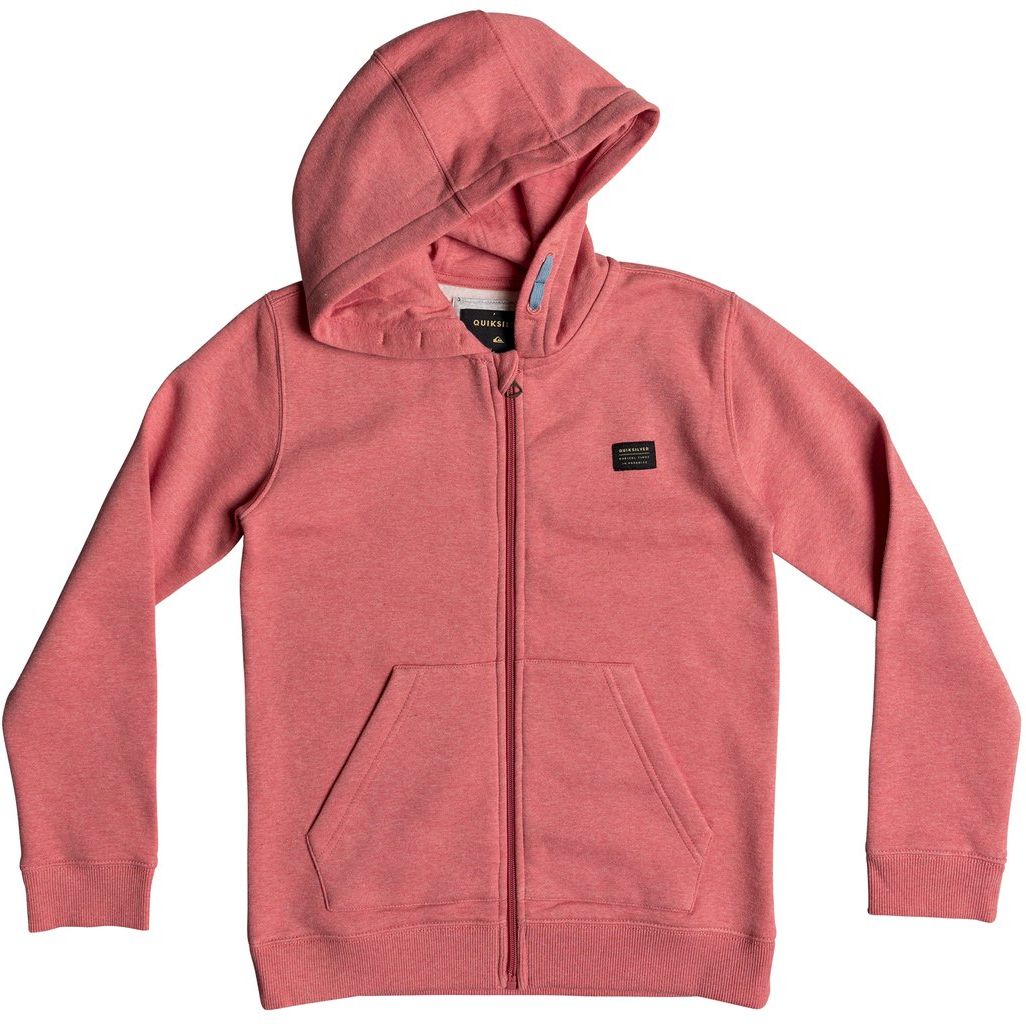 dětská mikina QUIKSILVER SUMMER 66 ZIP YOUTH Mineral Red Heather - MMZH