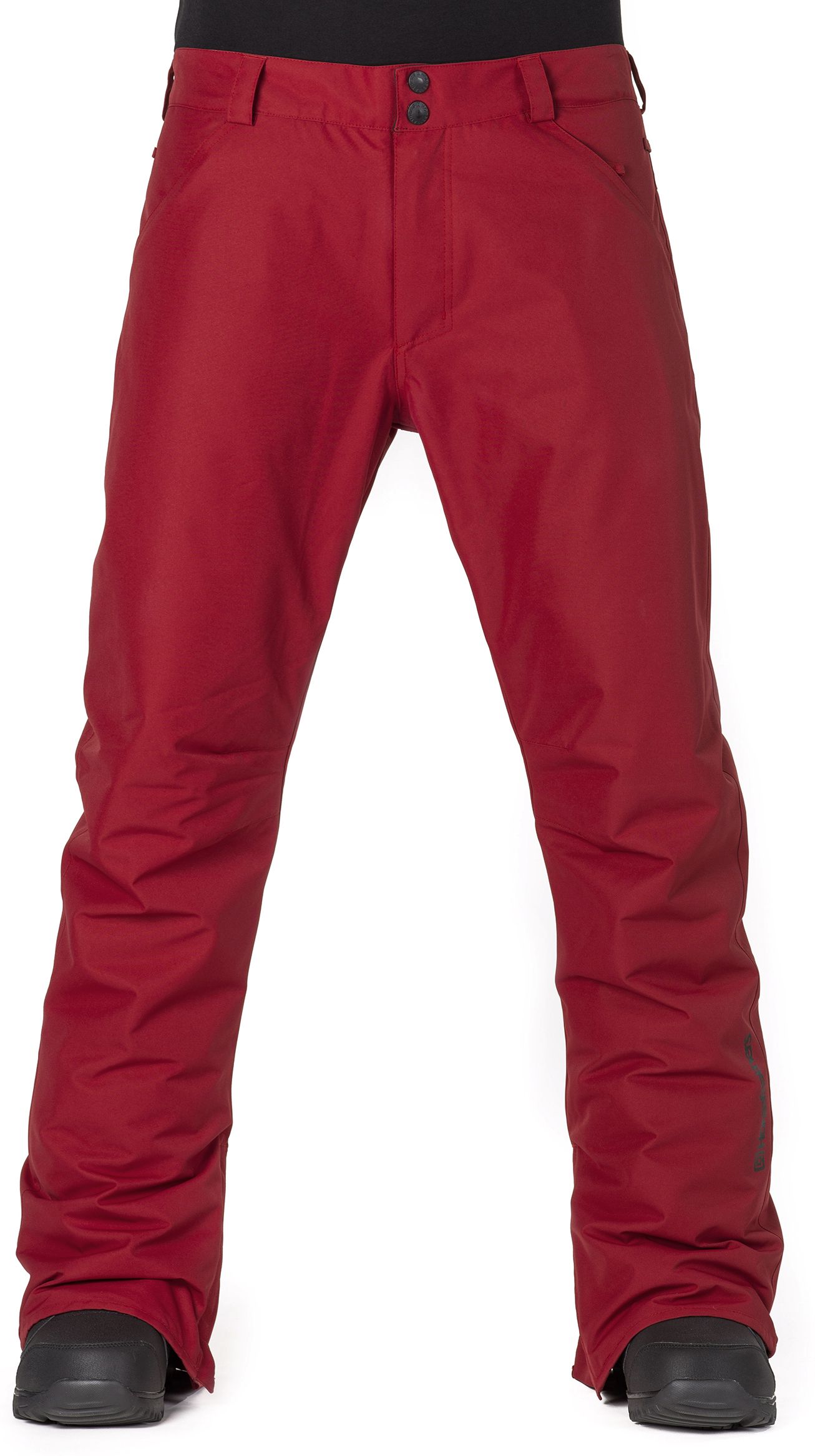 pánské zimní kalhoty HORSEFEATHERS PINBALL PANTS (red)