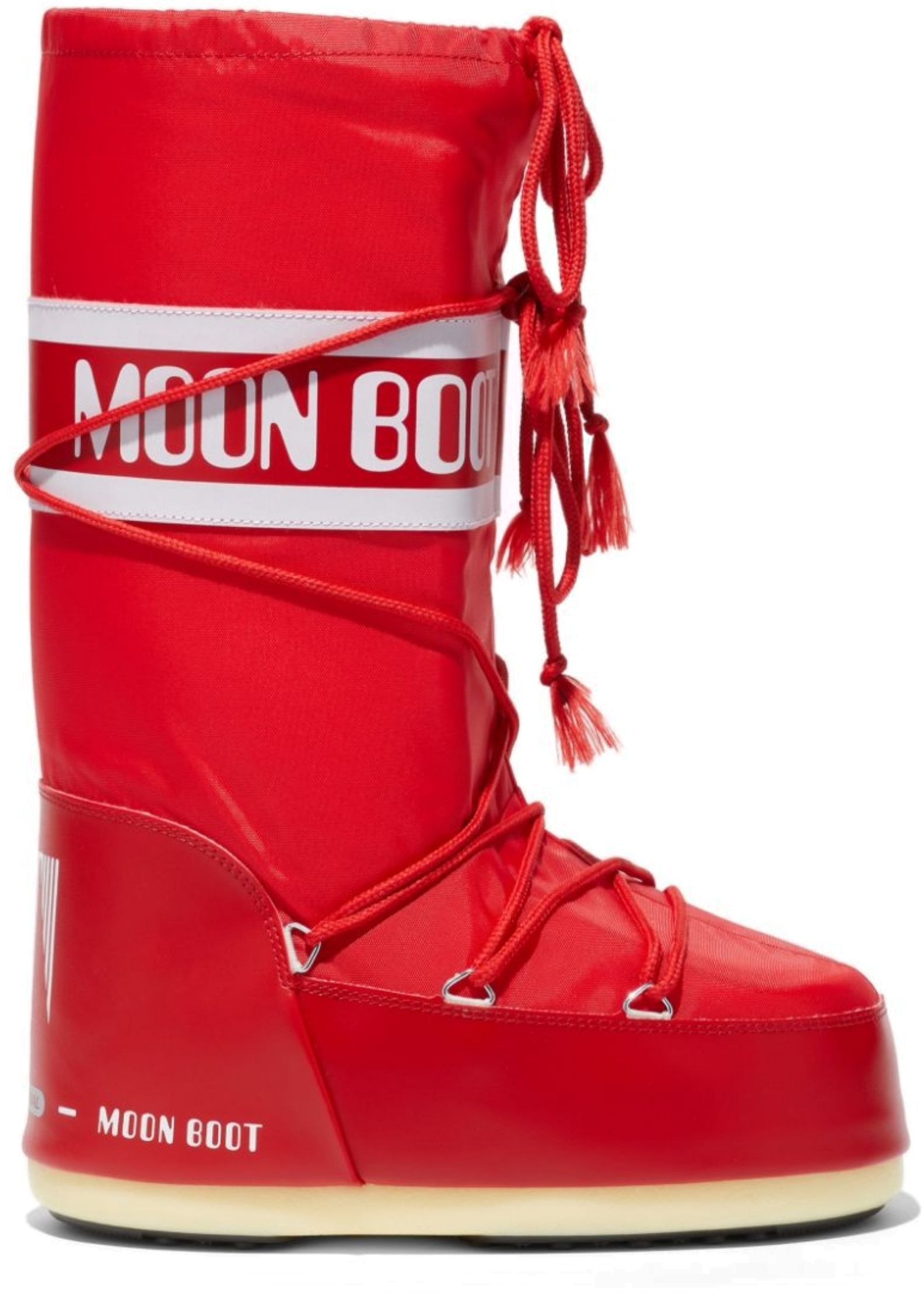 zimní boty MOON BOOT NYLON Red