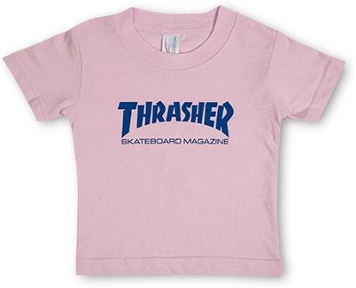 dětské triko THRASHER INFANT SKATE MAG Pink