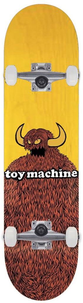 skateboard TOY MACHINE FURRRY MONSTER COMPLETE