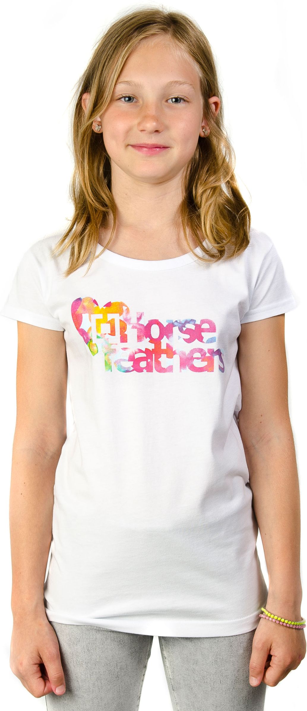 dětské triko HORSEFEATHERS PIECE KIDS T-SHIRT (white)