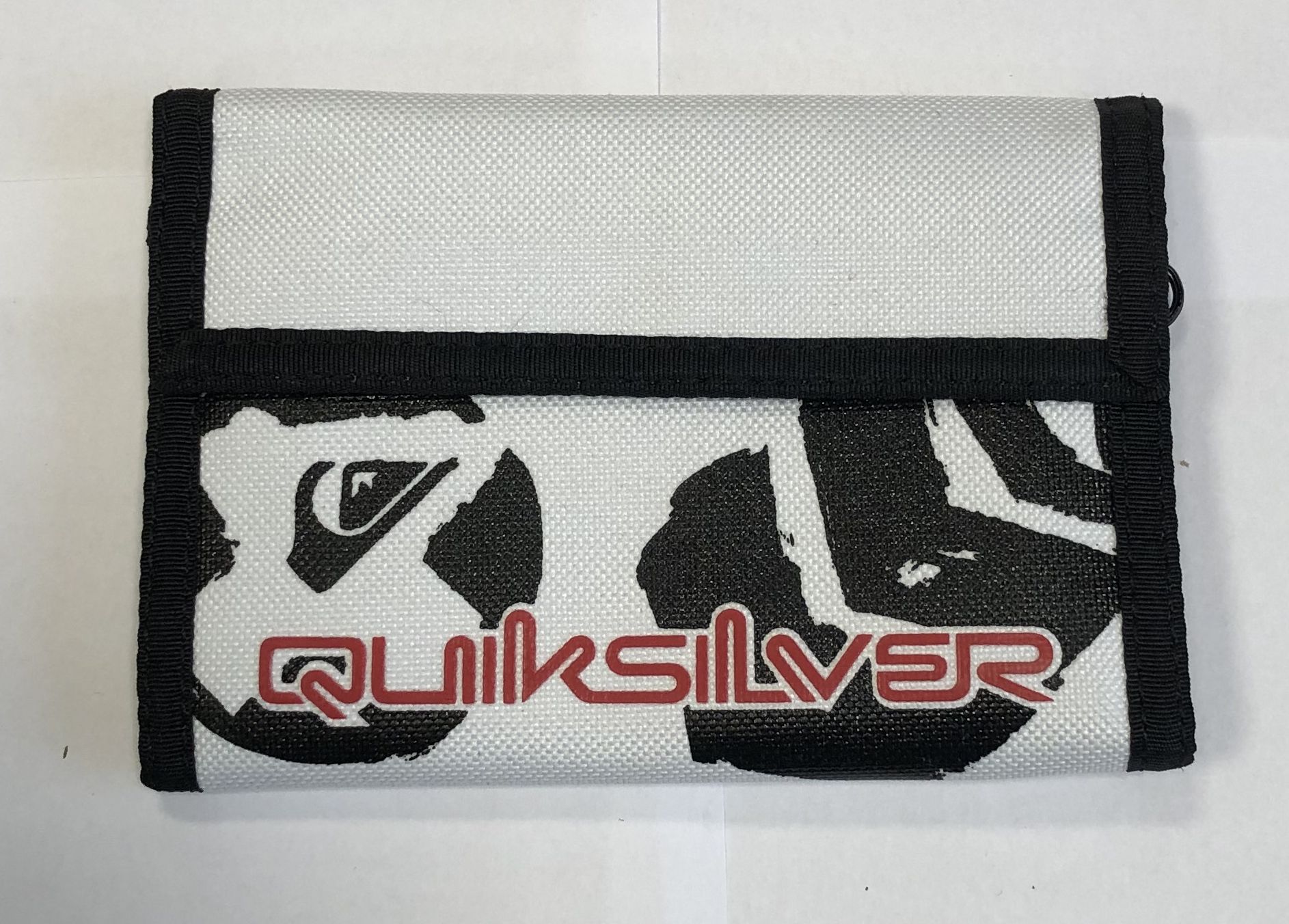 pánská peněženka QUIKSILVER 990 LOGO WALLET White