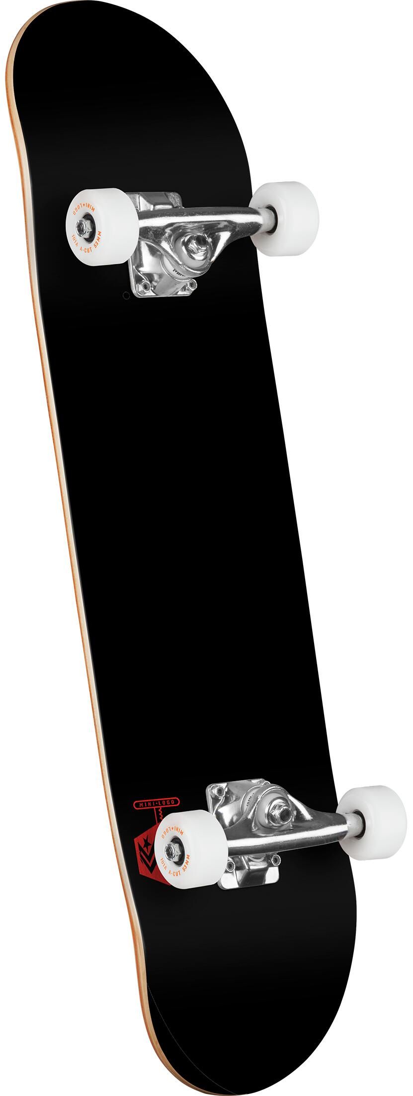 skateboard MINI LOGO CHEVRON DETONATOR SOLID BLACK COMPLETE