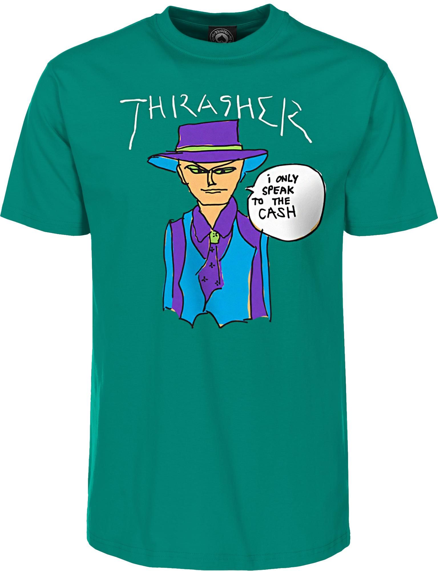 pánské triko THRASHER GONZ CASH Jade