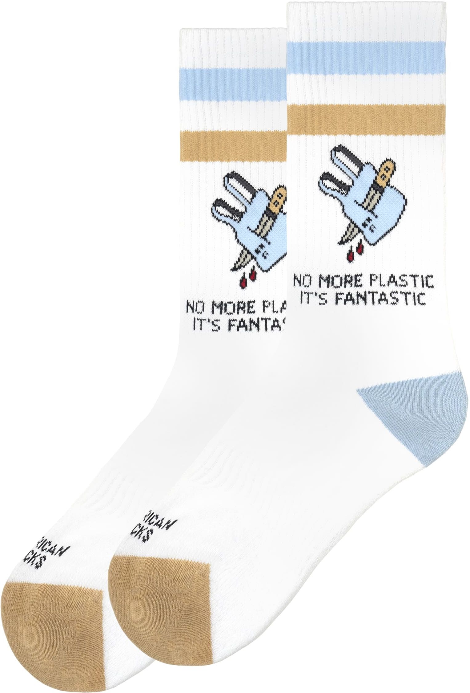 ponožky AMERICAN SOCKS NO MORE PLASTIC CREW SOCKS