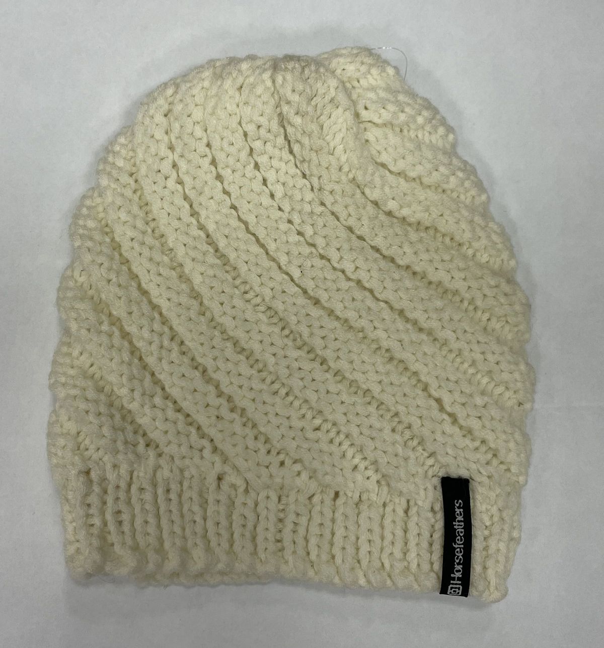 dámský kulich HORSEFEATHERS CONE BEANIE (off white)