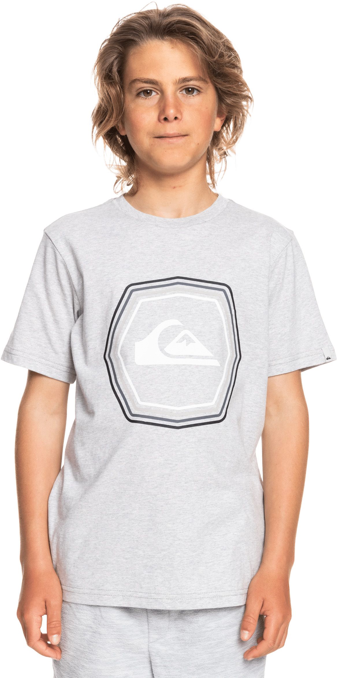 dětské triko QUIKSILVER YOUTH NEW NOISE TEE Athletic Heather - SGRH