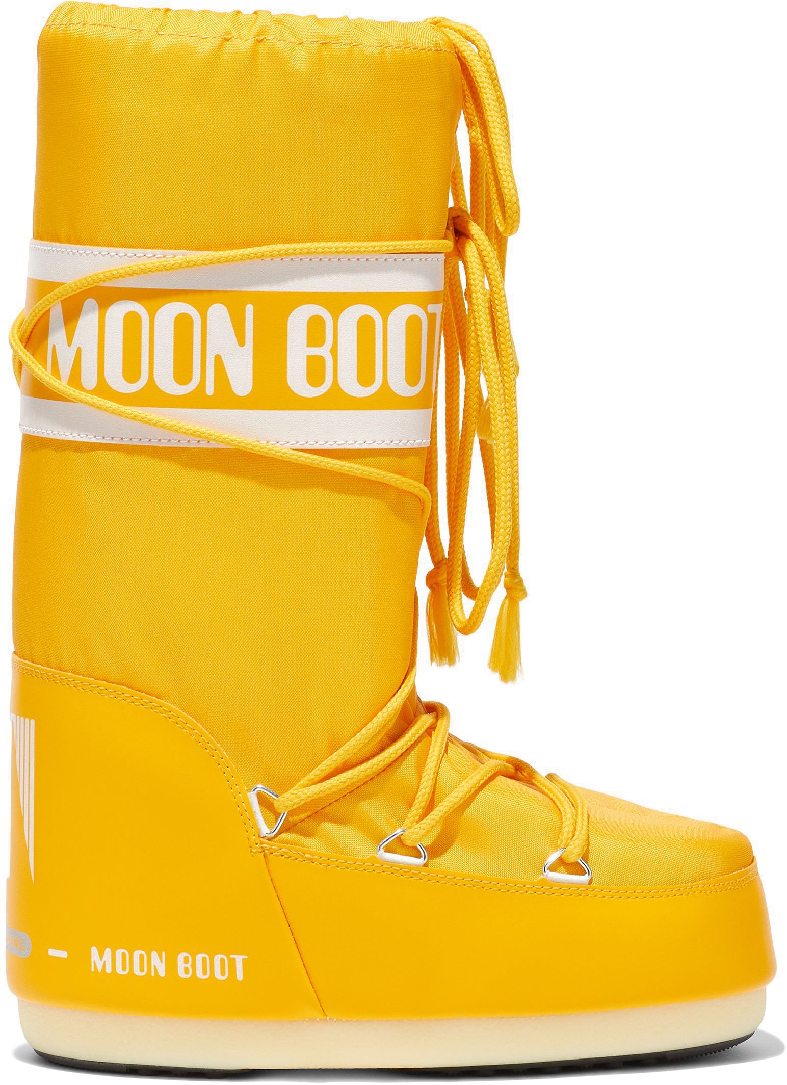 zimní boty MOON BOOT NYLON Yellow
