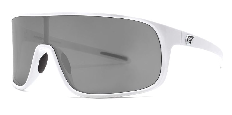sluneční brýle VOLCOM MACHO Gloss White/Silver Mirror