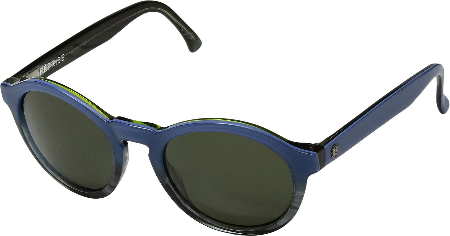 sluneční brýle ELECTRIC REPRISE Blue Fade/Melanin Grey + LEATHER CASE