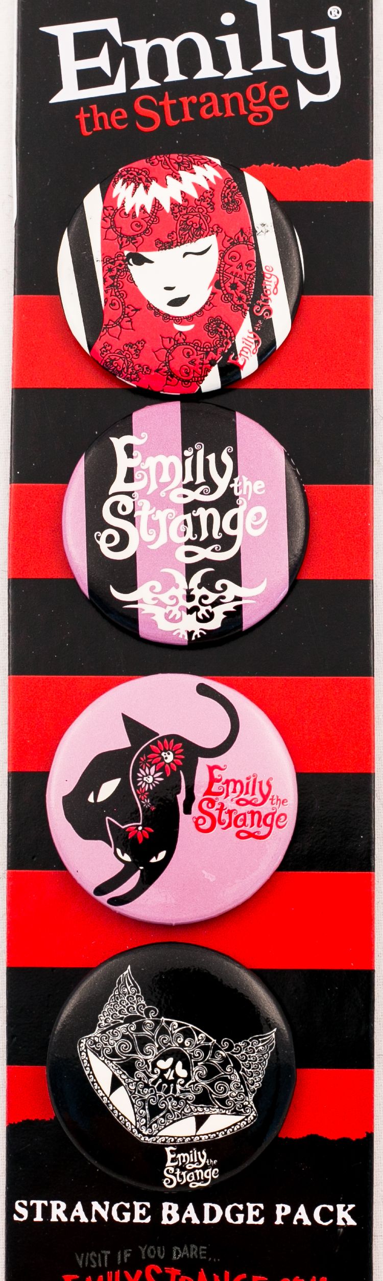 odznaky EMILY Emily paisley badge pack