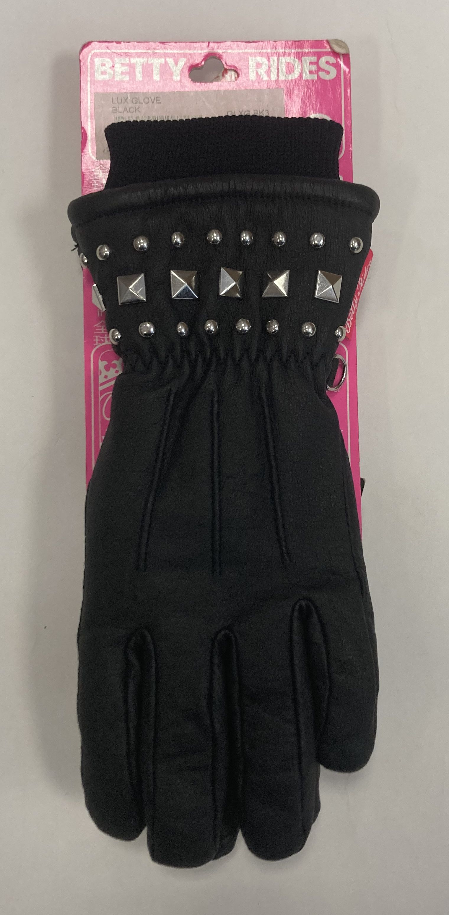 dámské rukavice BETTY RIDES Lux glove black