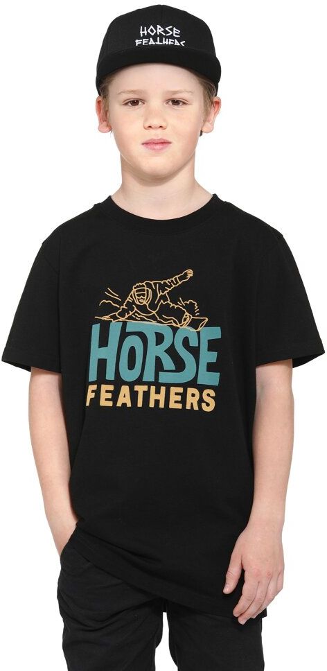 dětské triko HORSEFEATHERS JOYRIDE YOUTH T-SHIRT Black