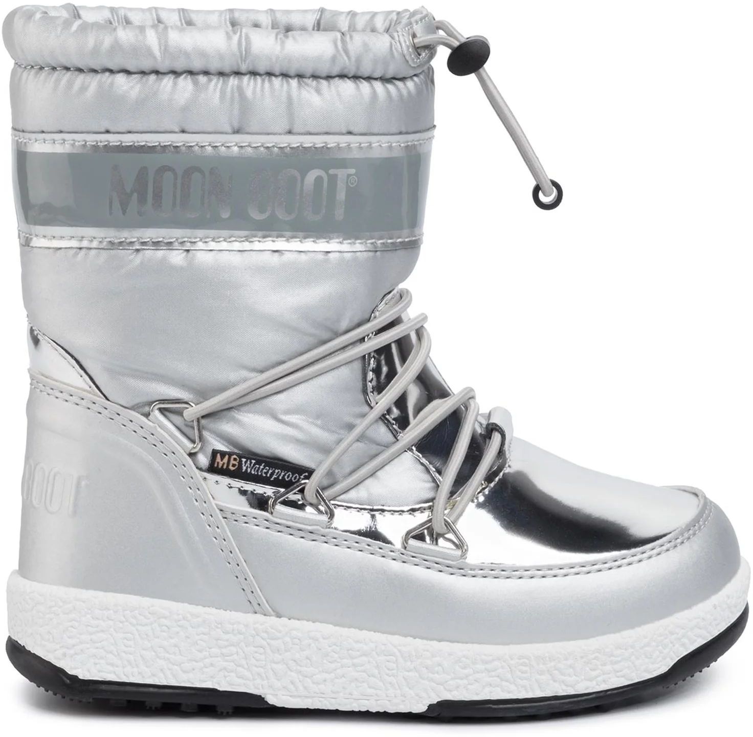 dětské zimní boty MOON BOOT W.E. SOFT JR Silver