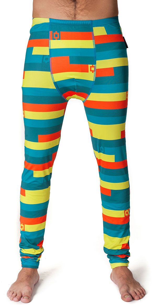 pánské termoprádlo - kalhoty HORSEFEATHERS STORM PANT (blue stripes)
