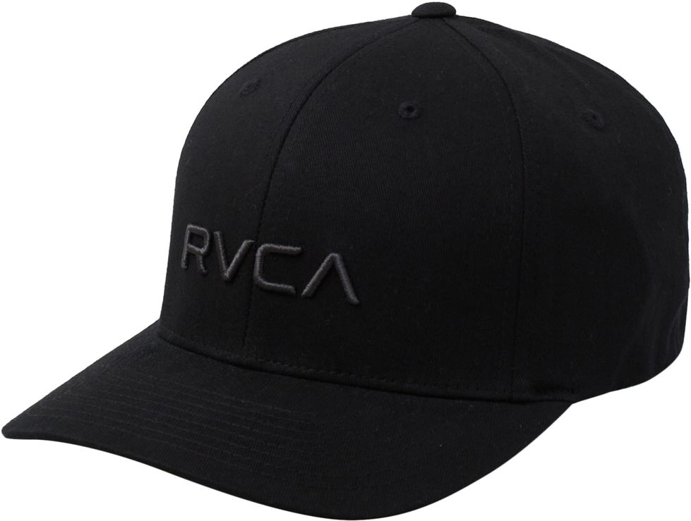 pánská kšiltovka RVCA FLEX FIT Black - BLK