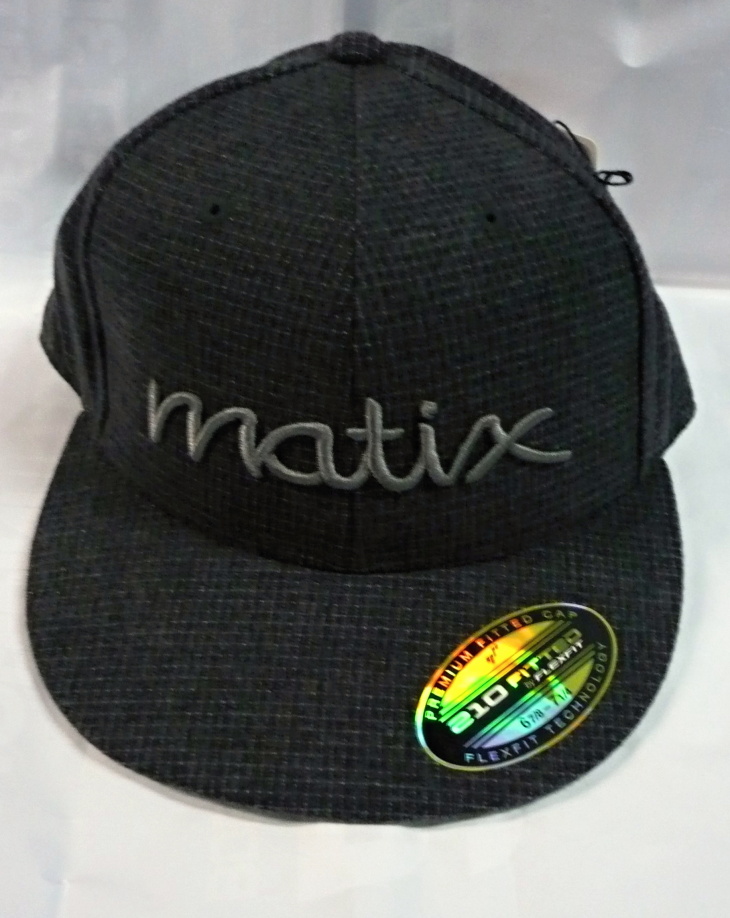 pánská kšiltovka MATIX Stapes Hat Charcoal