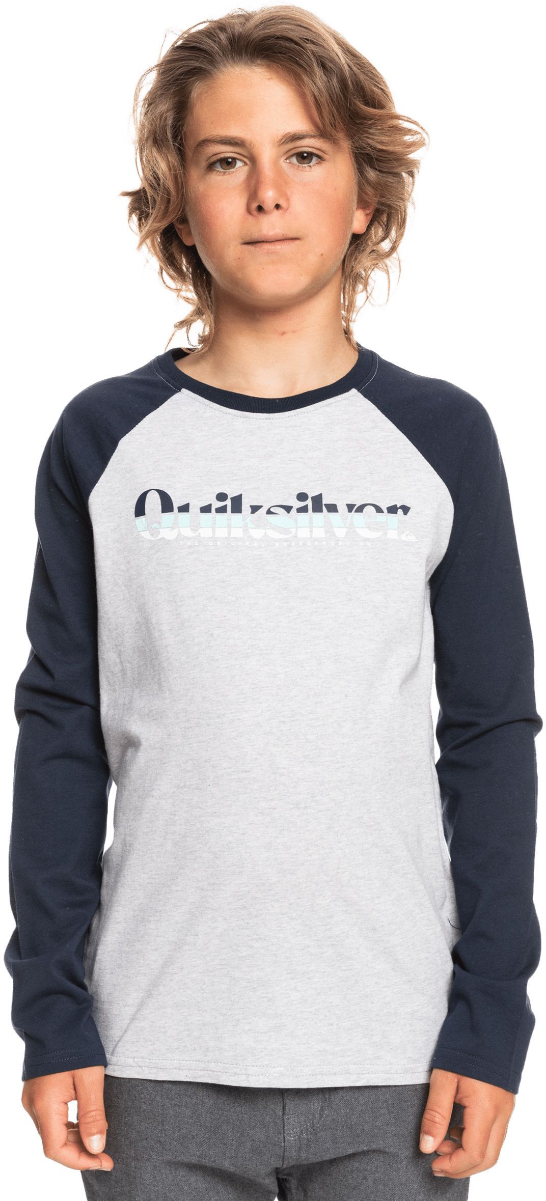 dětské triko QUIKSILVER YOUTH PRIMARY COLOURS LS TEE Athletic Heather - SGRH