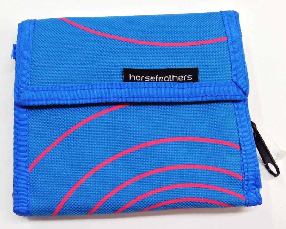 dámská peněženka HORSEFEATHERS Emotion blue
