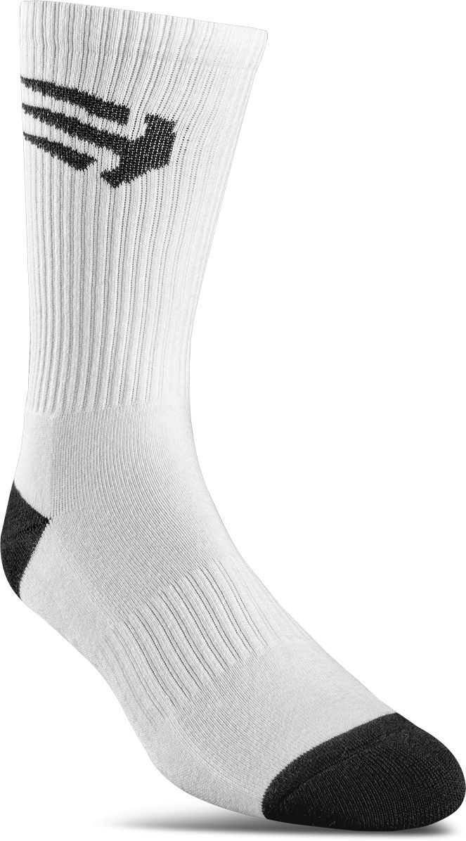 pánské ponožky ETNIES JOSLIN SOCKS White/Black