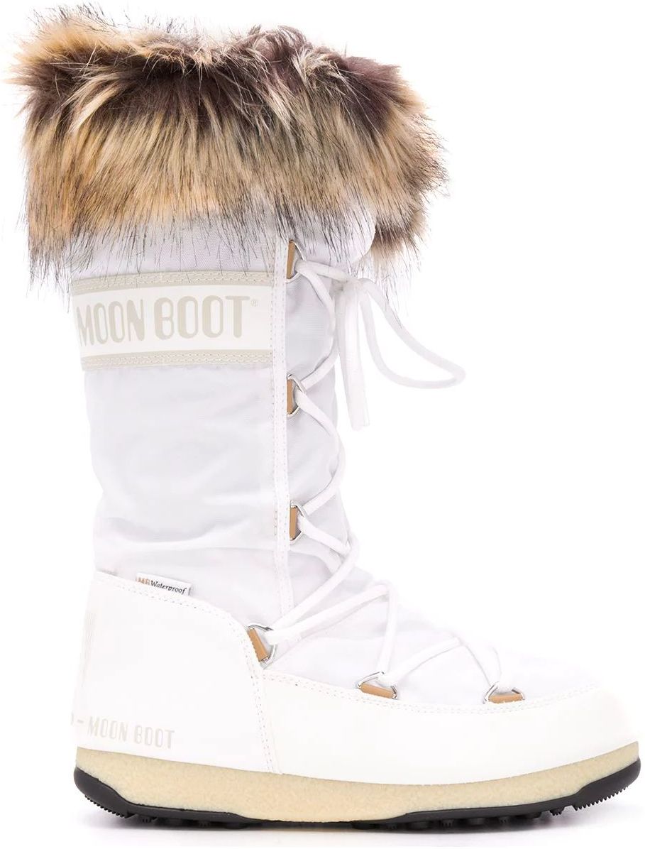 dámské zimní boty MOON BOOT MONACO HIGH White