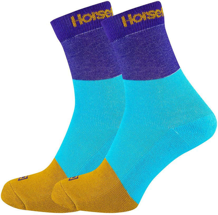 dámské ponožky HORSEFEATHERS SPLIT SOCKS (violet)