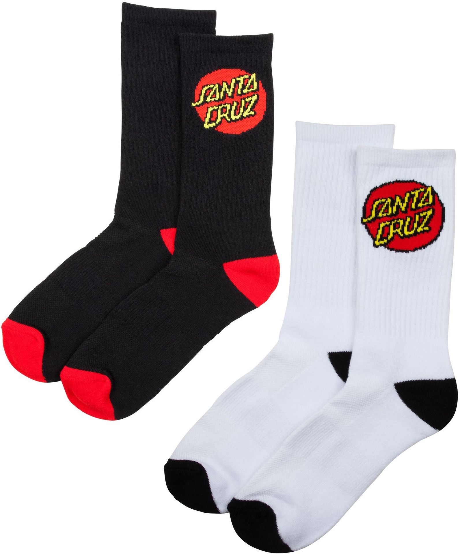 pánské ponožky SANTA CRUZ CLASSIC DOT SOCKS (2 Pack) Assorted