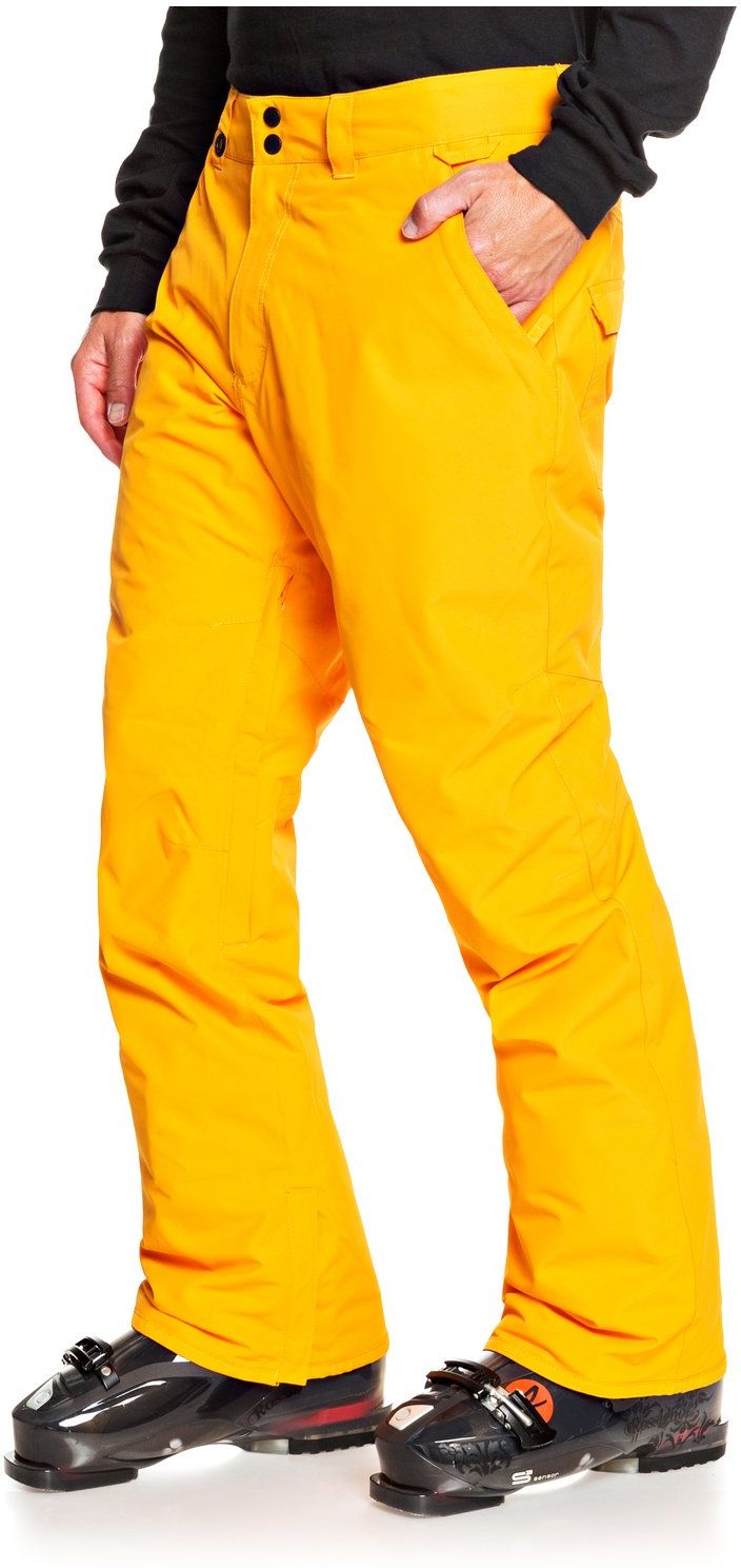 pánské zimní kalhoty QUIKSILVER ESTATE PT Flame Orange - NKP0