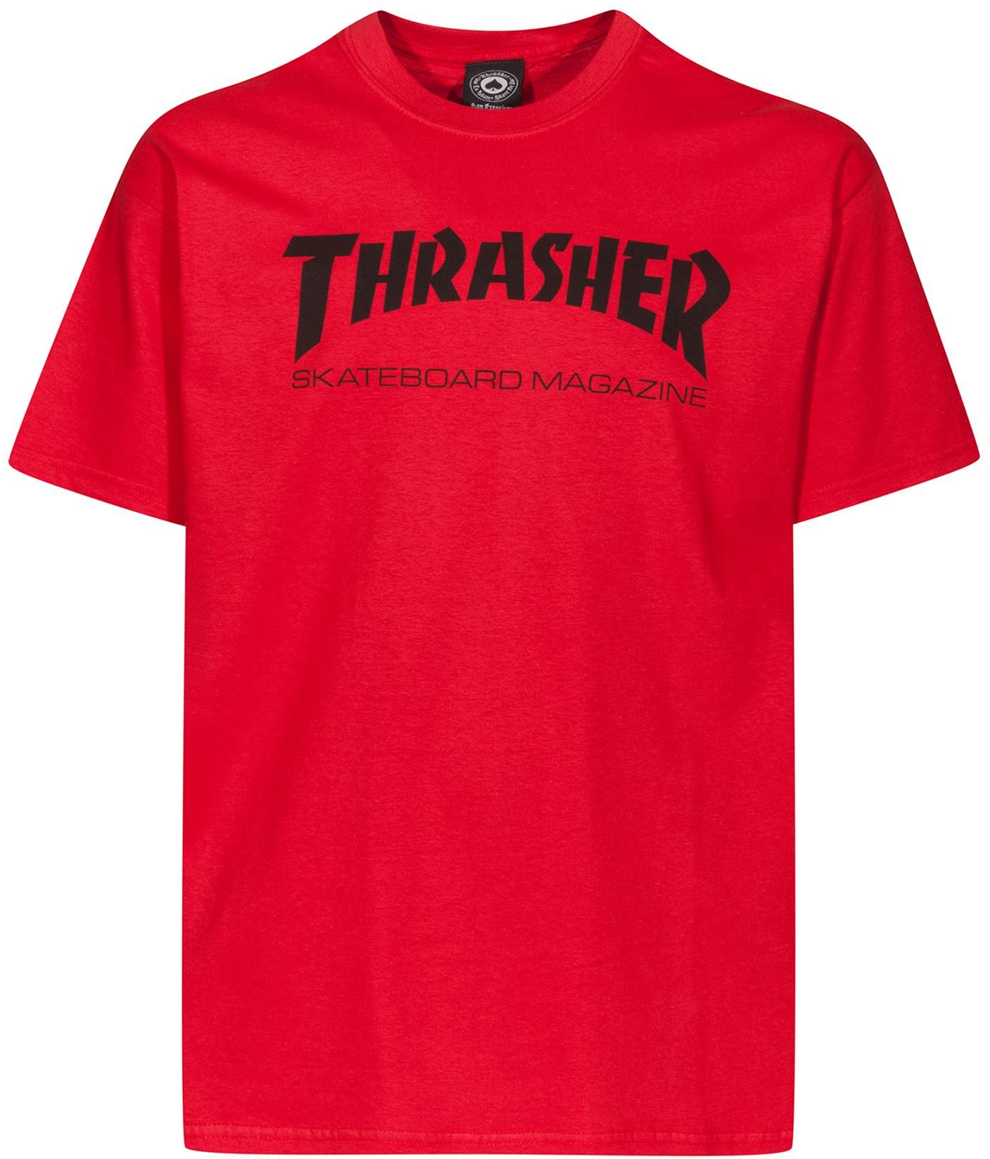 dětské triko THRASHER TODDLER SKATE MAG Red