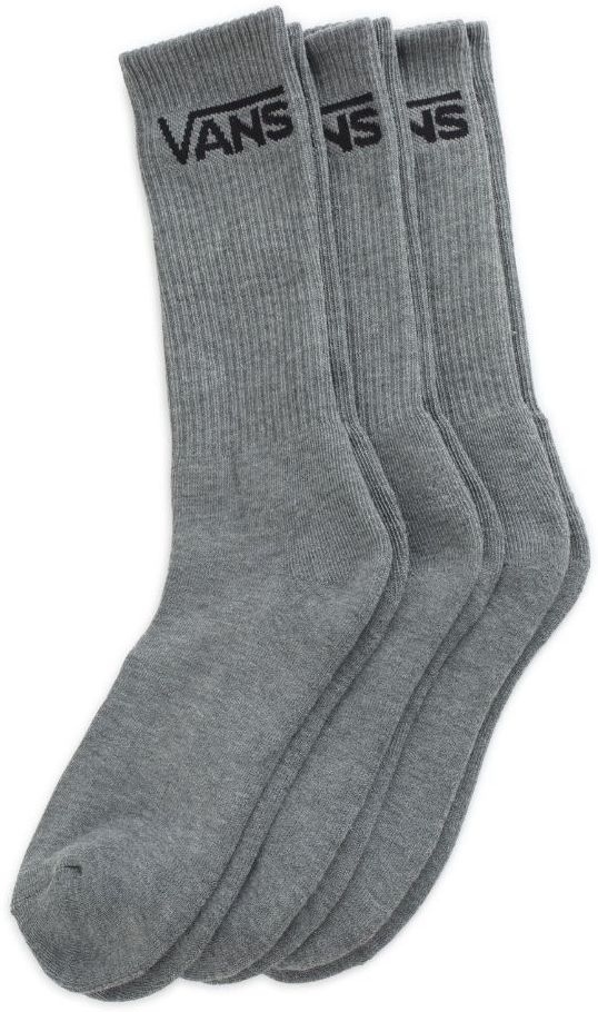 pánské ponožky VANS CLASSIC CREW SOCKS Heather Grey