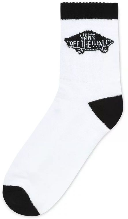 pánské ponožky VANS ART HALF CREW SOCKS White/Black
