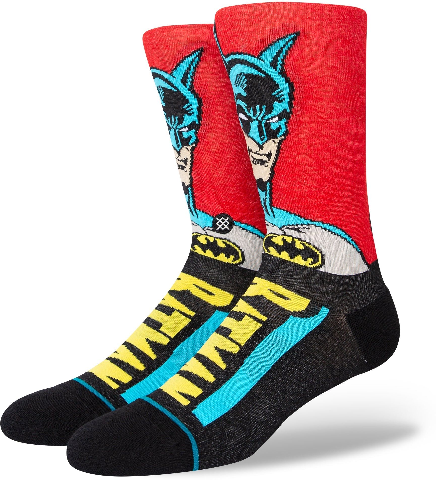 ponožky STANCE BATMAN COMIC CREW SOCKS Black