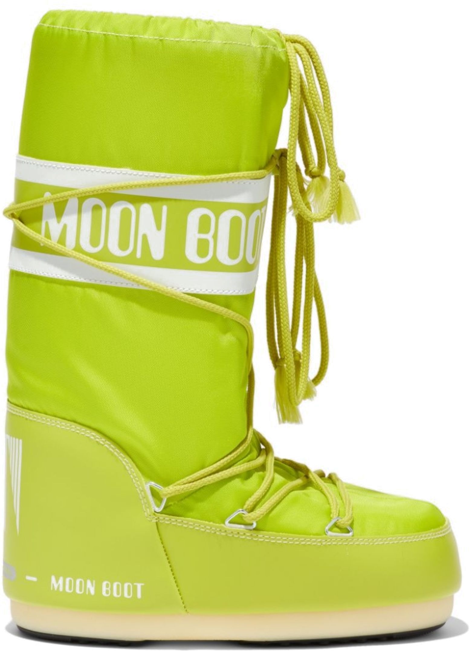 zimní boty MOON BOOT NYLON Lime