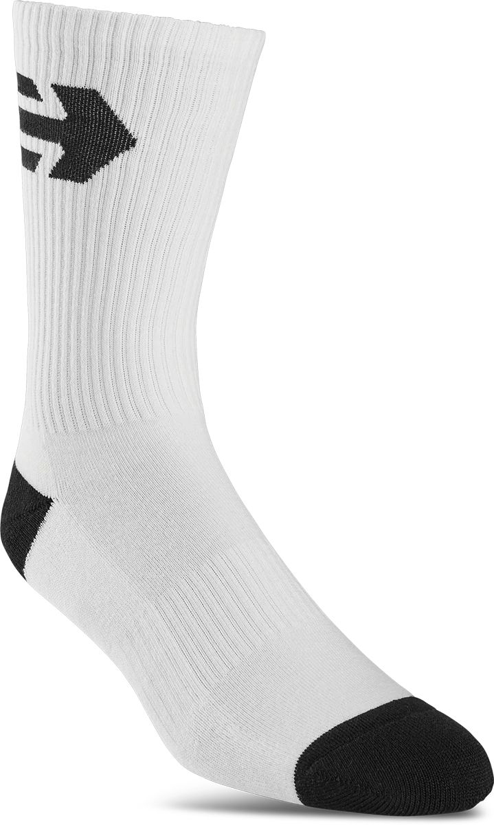 pánské ponožky ETNIES DIRECT SOCKS White/Black