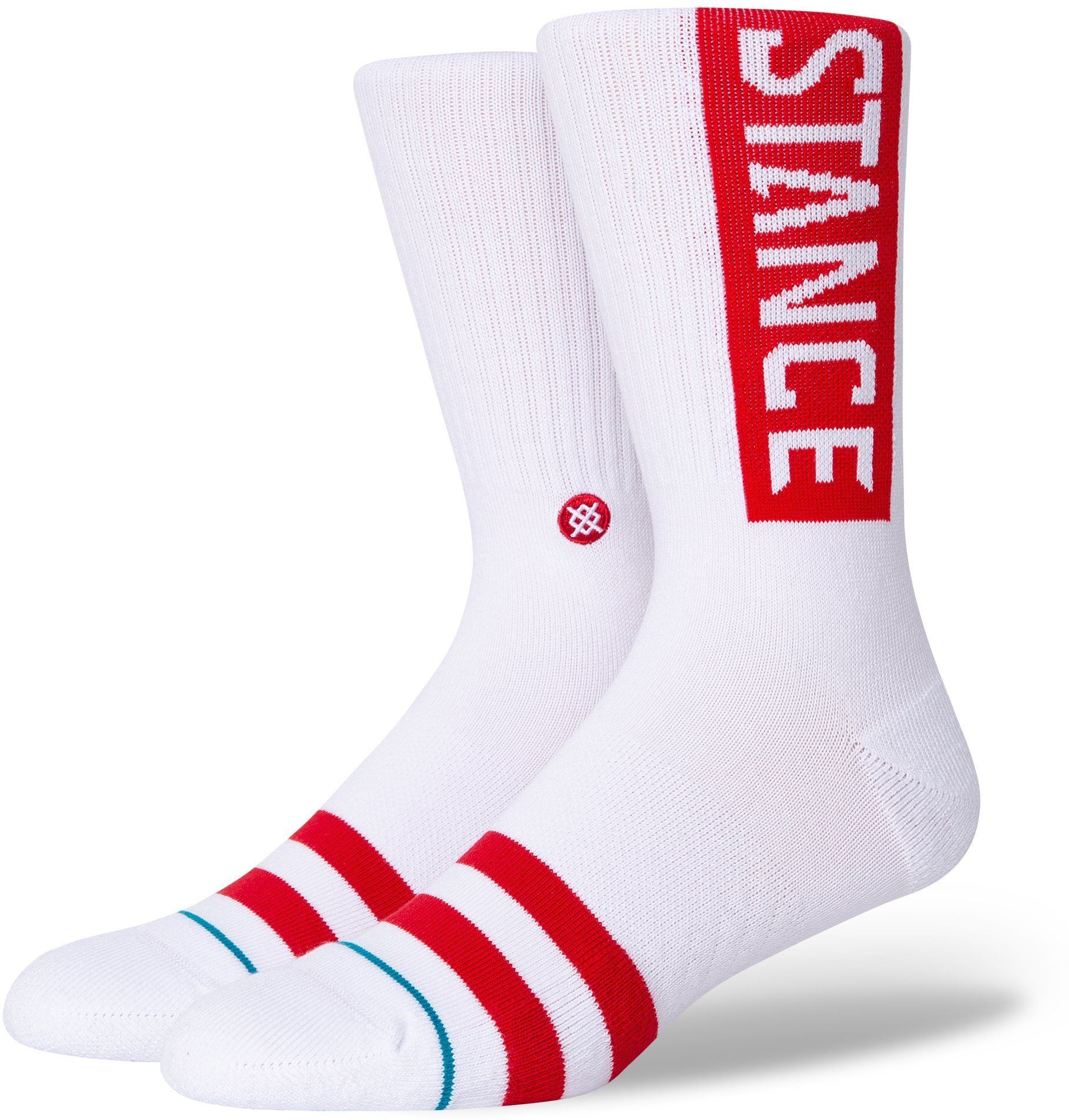 ponožky STANCE OG White/Red