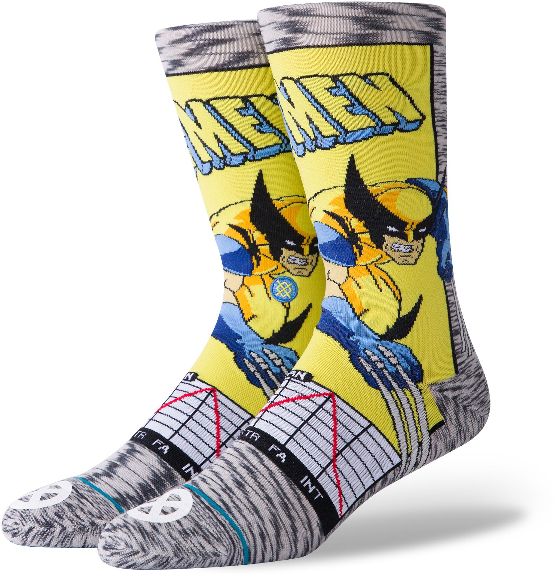 ponožky STANCE X-MEN WOLVERINE COMIC Grey
