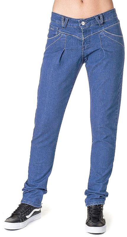 dámské kalhoty HORSEFEATHERS LOVE DENIM PANTS (vintage blue)