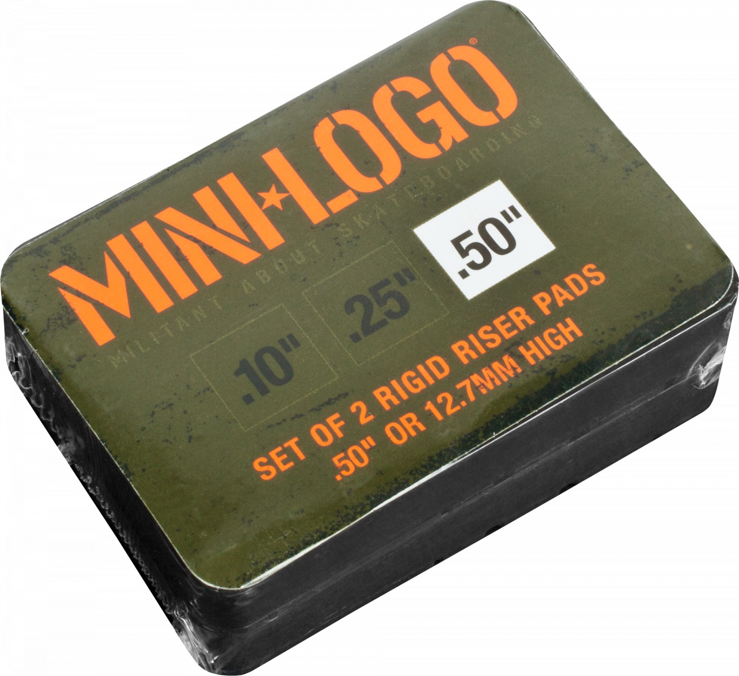 podložky MINI LOGO SET OF 2 RISER RIGID ABS - 0.5