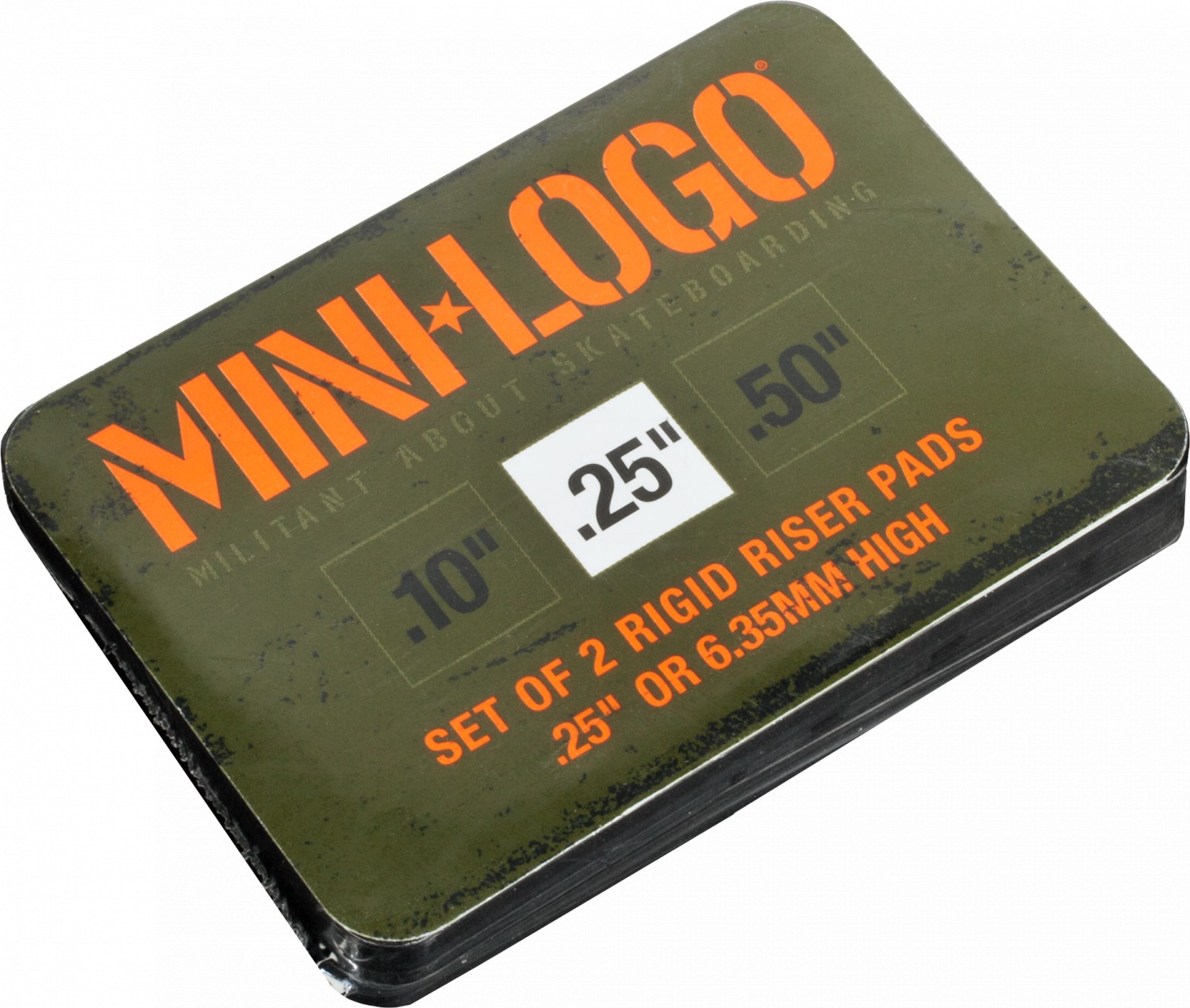 podložky MINI LOGO SET OF 2 RISER RIGID ABS - 0.25