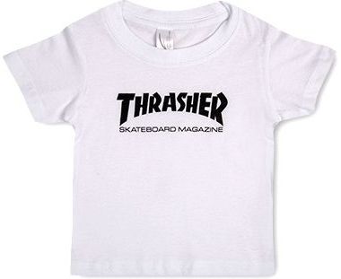 dětské triko THRASHER INFANT SKATE MAG White