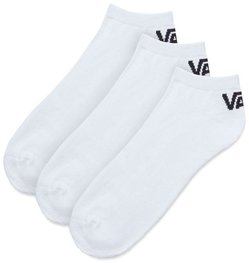 pánské ponožky VANS CLASSIC LOW SOCKS 3 PAIR PACK White