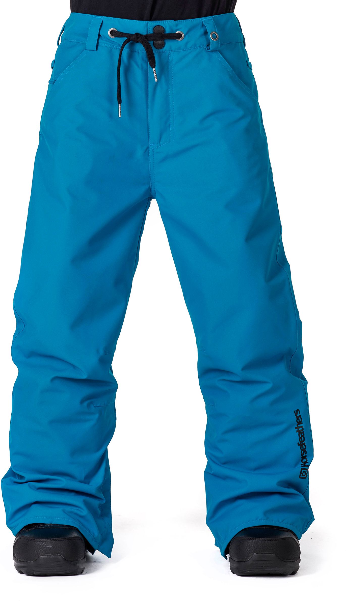 dětské zimní kalhoty HORSEFEATHERS CHEVIOT KIDS PANTS (blue)