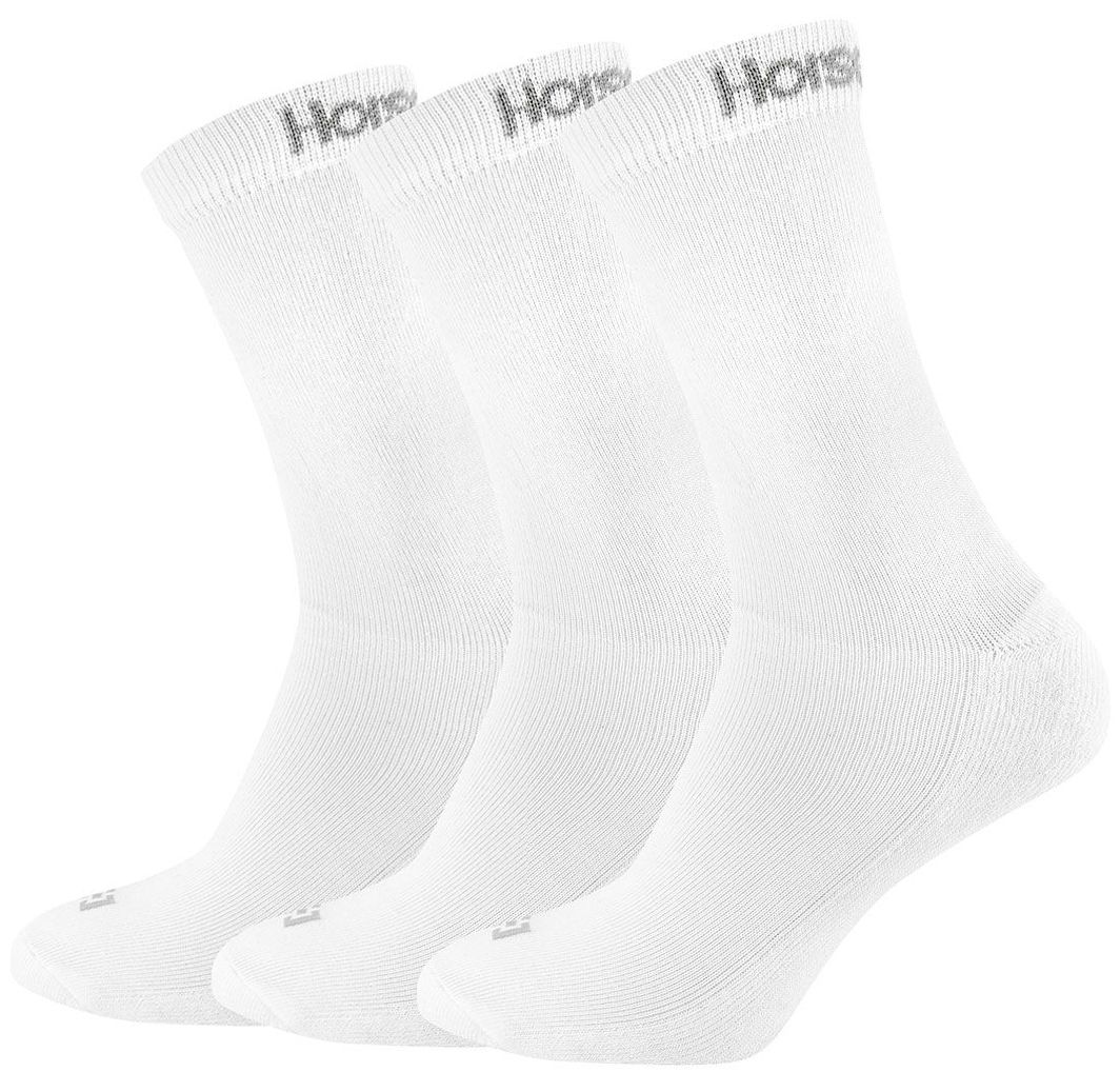 pánské ponožky HORSEFEATHERS DELETE 3PACK SOCKS (white)
