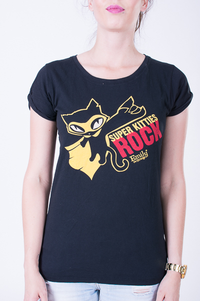 dámské triko EMILY Super kitties rock specialty